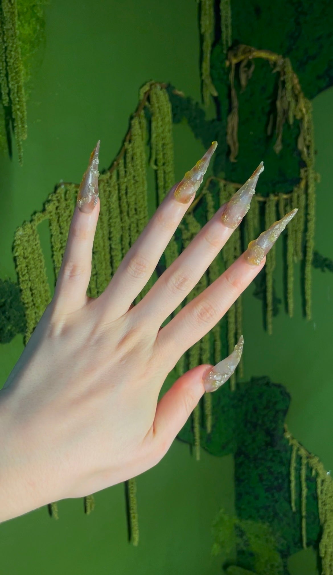 Pearly Drops x Swamp Fairy Nails Collab - Silver Lake Mystery Forest