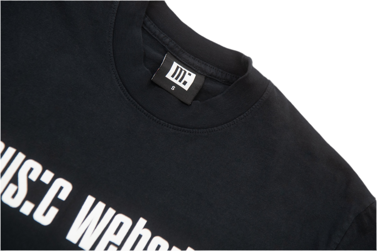 Music Website Tee - Black