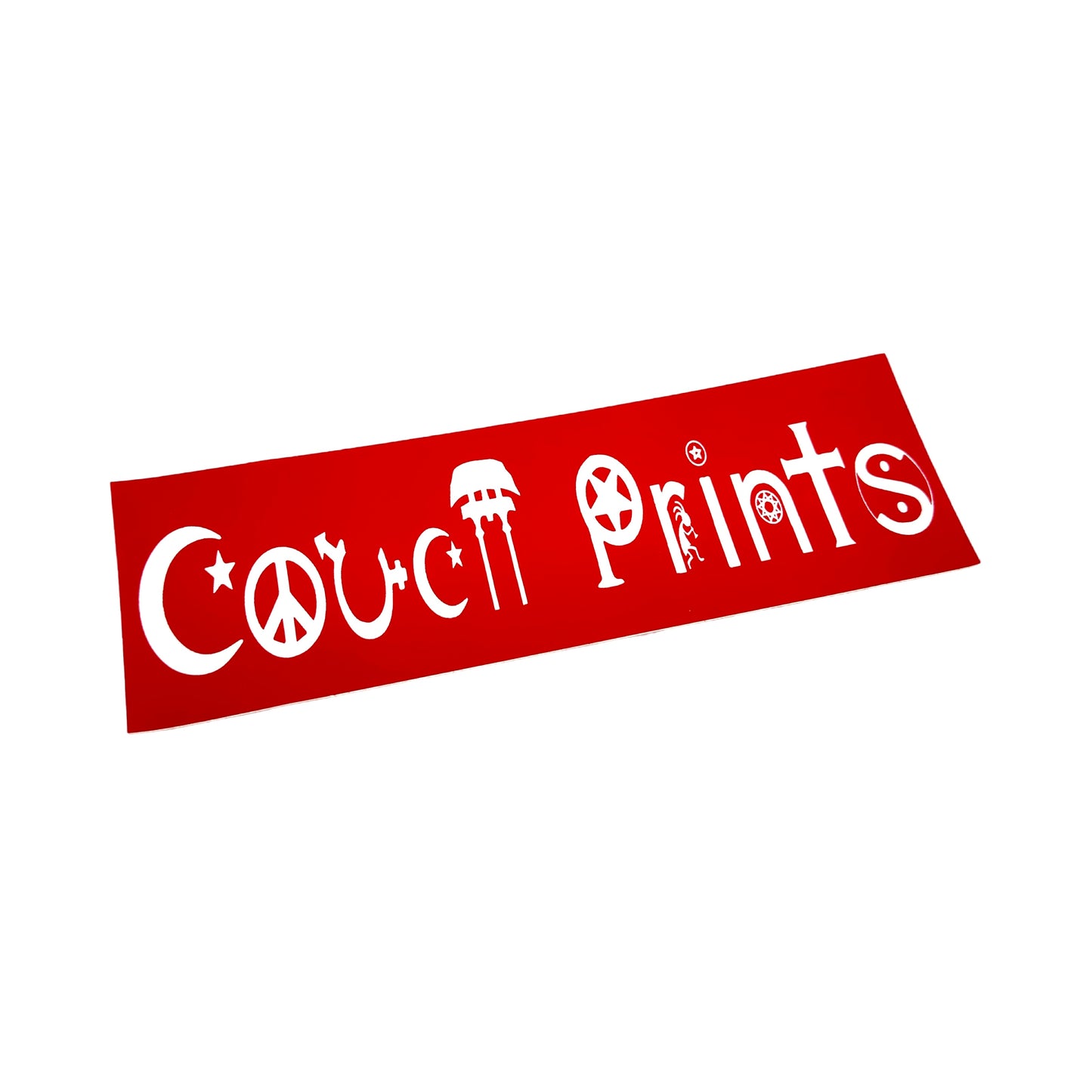 Couch Prints Bumper Sticker