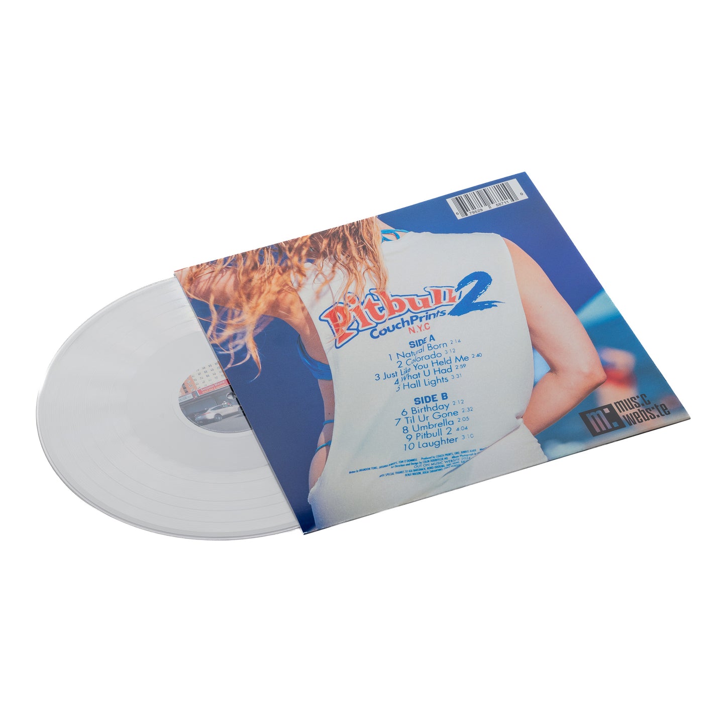 Couch Prints - Pitbull 2 12" LTD Edition Vinyl LP