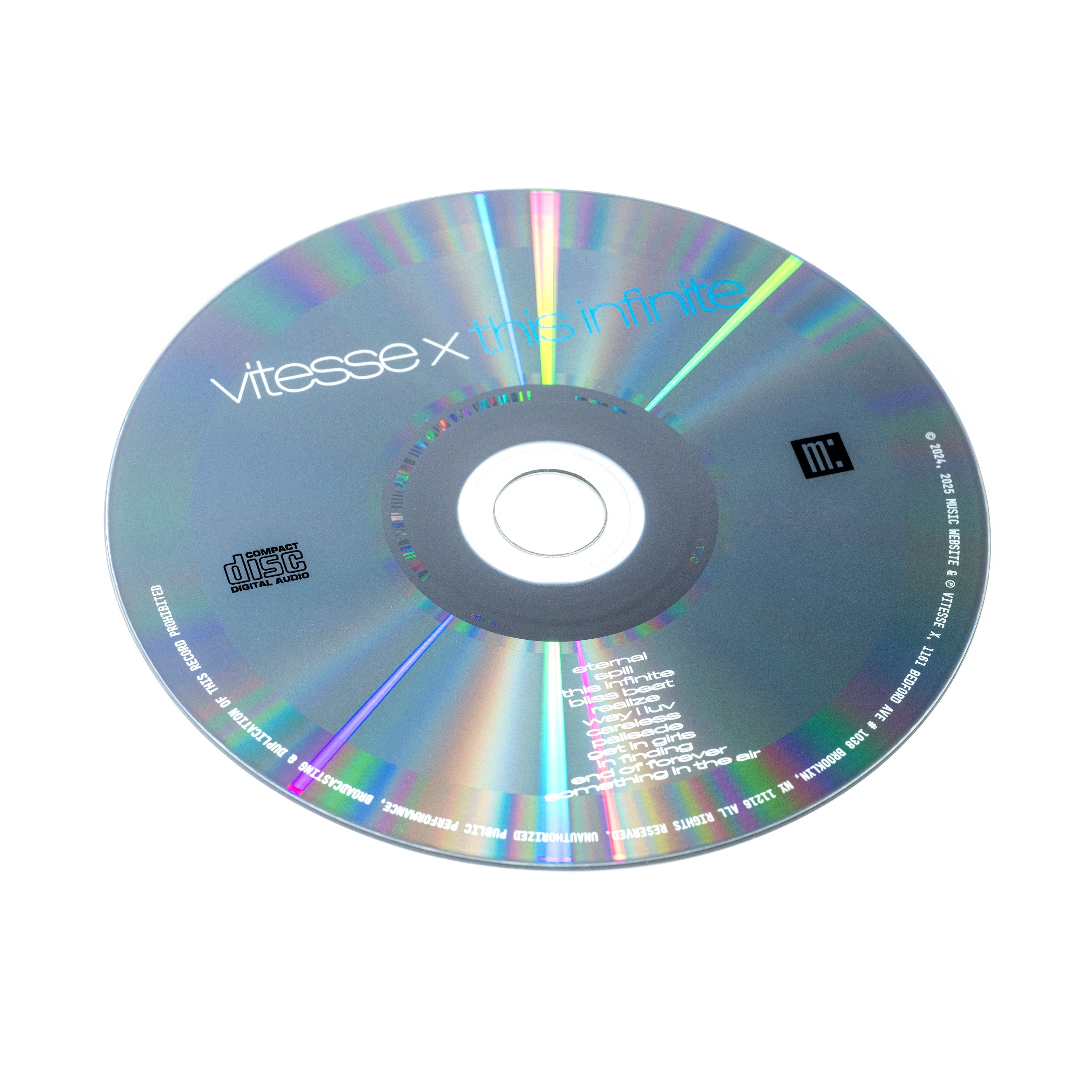 Vitesse X - This Infinite LTD CD – Music Website