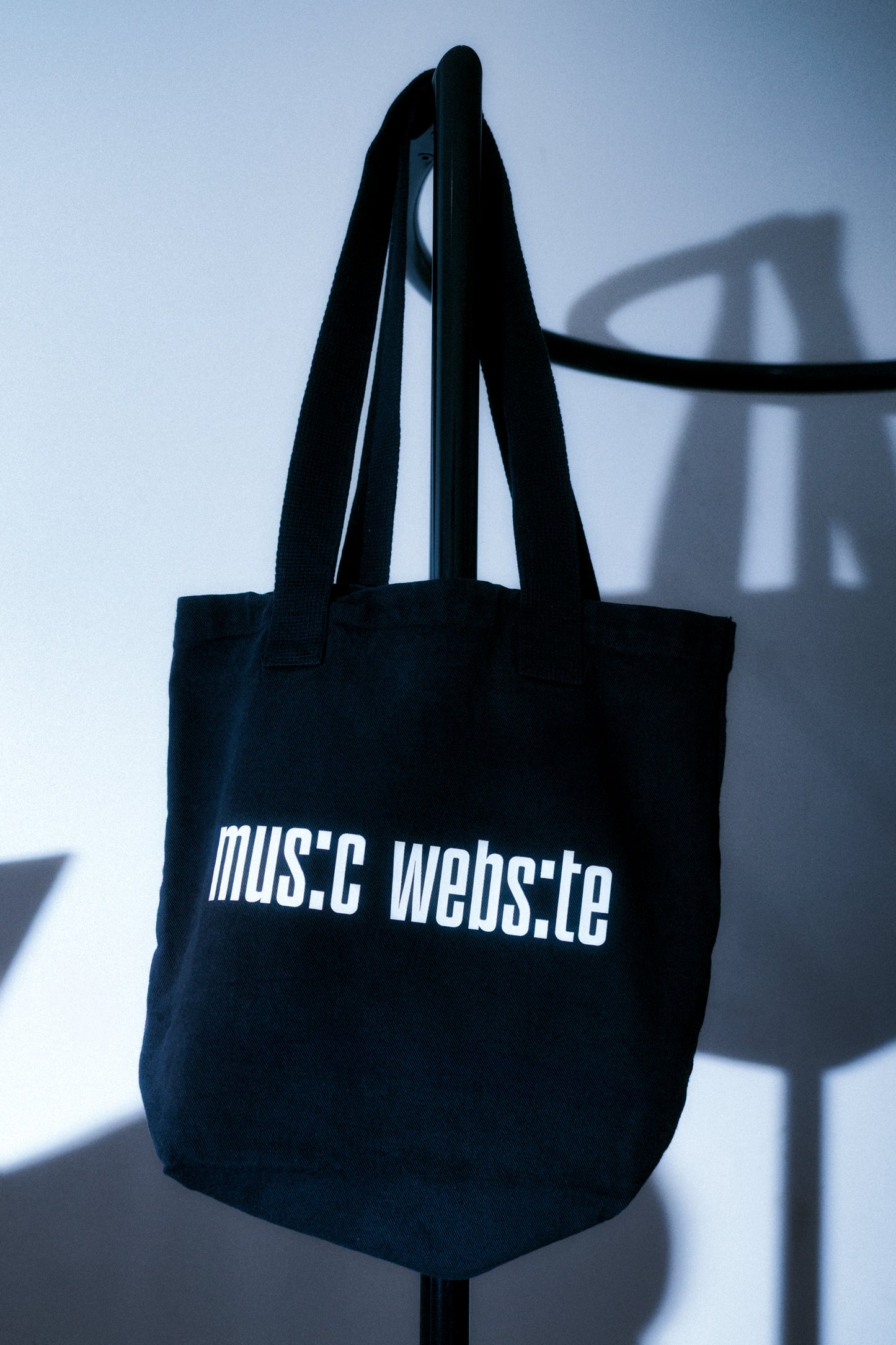 Music Website Tote Bag