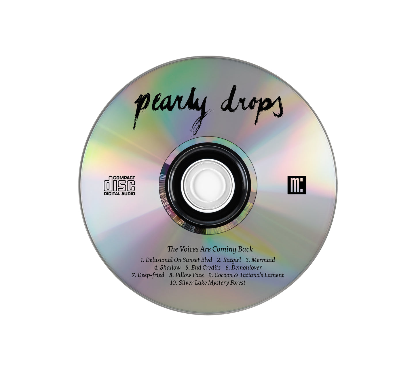Pearly Drops - The Voices Are Coming Back CD + Poster (pre-order)