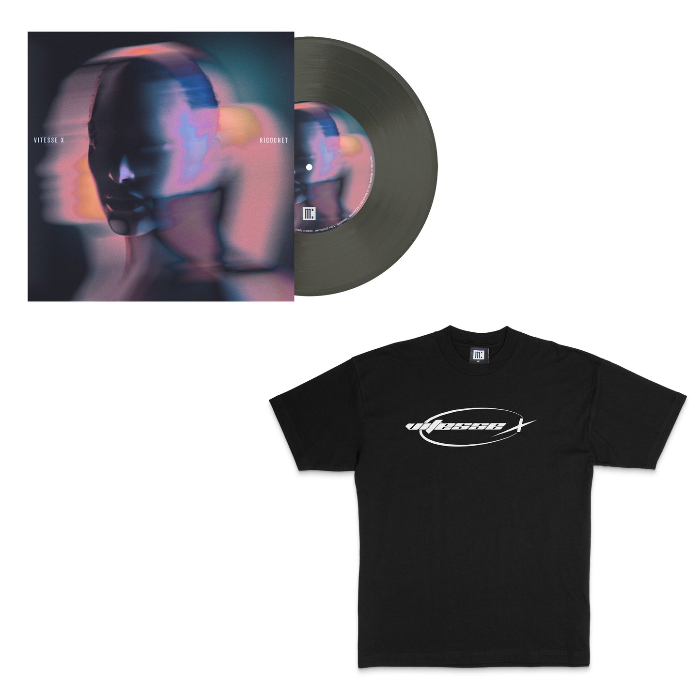 Vitesse X - Ricochet / In The Balance 7" Black Ice™ Vinyl